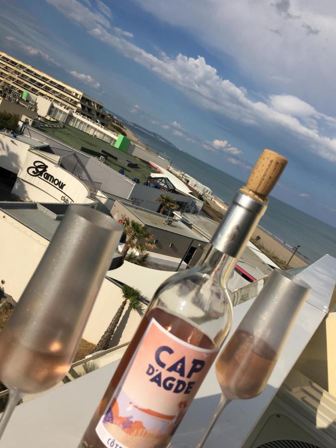 Studio Naturiste Luxury Cap D Agde Vue Mer Apartamento Exterior foto