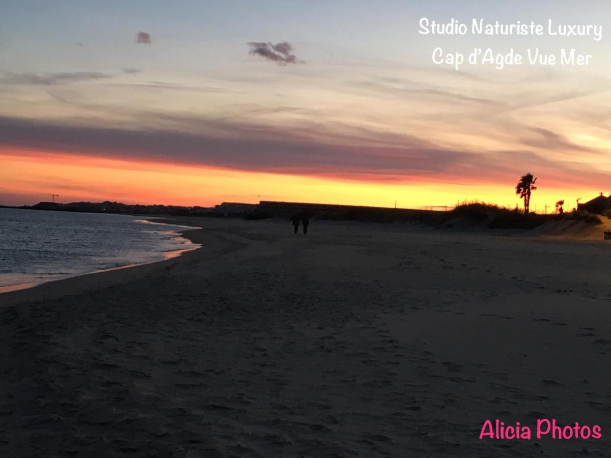 Studio Naturiste Luxury Cap D Agde Vue Mer Apartamento Exterior foto