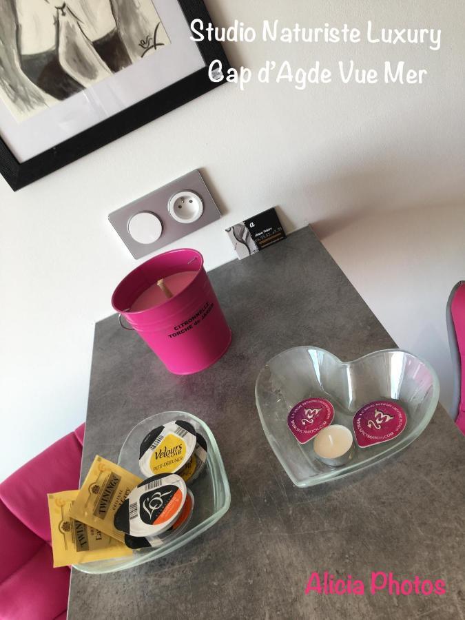 Studio Naturiste Luxury Cap D Agde Vue Mer Apartamento Exterior foto
